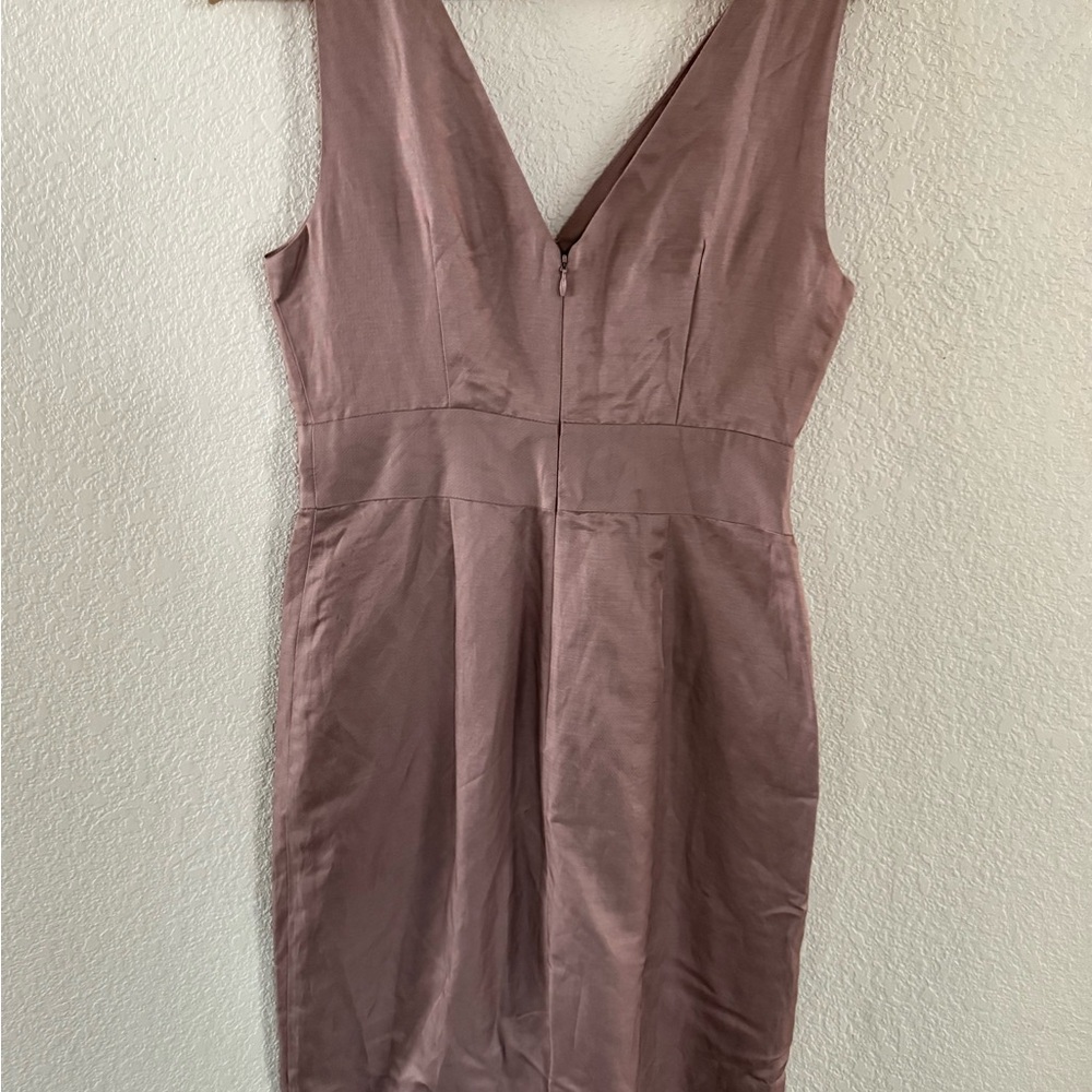 Banana Republic Dusty Rose Backless Dress
